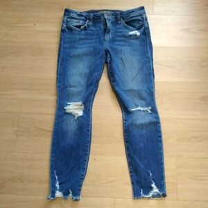 JOES JEANS- Distresed Skinny Ankle Size 29